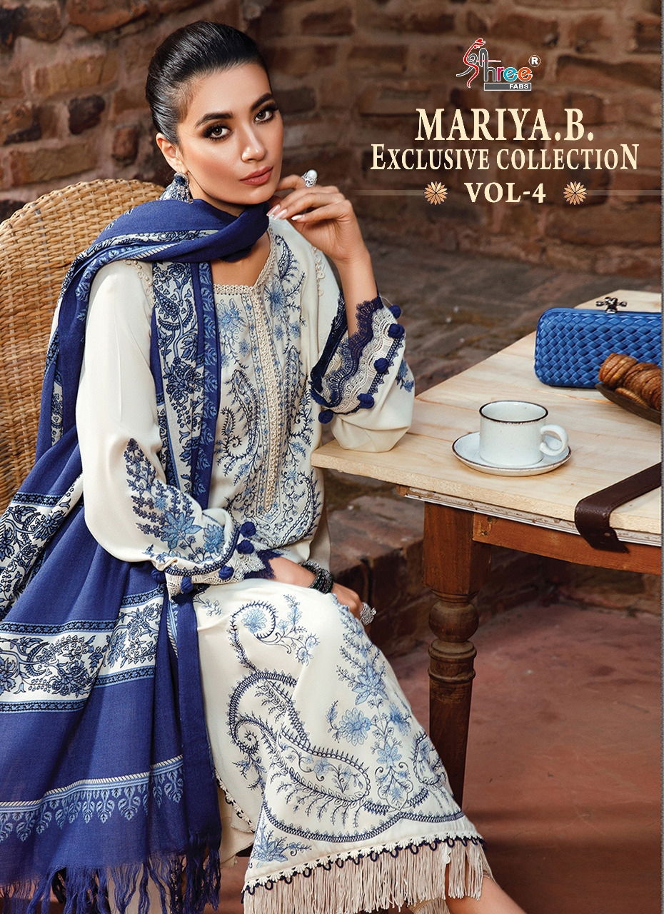 Maria B Exclusive Collection Vol 4 Printed Casual Wear Wholesale Pakistani Salwar Suits